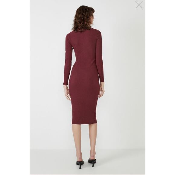 Bardot Merissa Ribbed Midi Dress - Picture 2 of 7